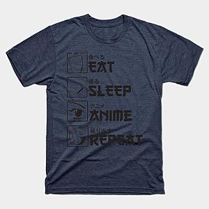 Eat Sleep Anime Repeat T-shirt TP3112