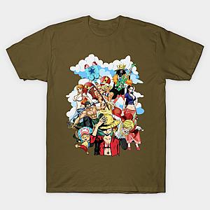 One piece anime - Straw Hat Pirates T-shirt TP3112