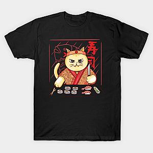 Japanese Sushi Cat Japan Tokyo Japanese T-shirt TP3112