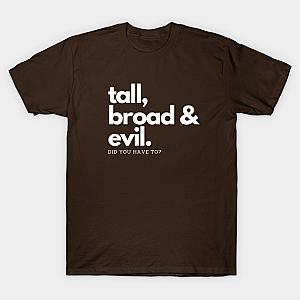 Anime Men - Tall, Broad, &amp; Evil T-shirt TP3112