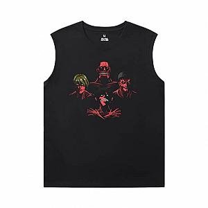 Attack on Titan T-Shirt Vintage Anime Sleevless Tshirt For Men WS2402 Offical Merch