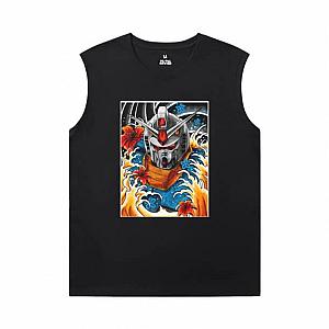 Gundam Mens Sleeveless Sports T Shirts Vintage Anime Tees WS2402 Offical Merch