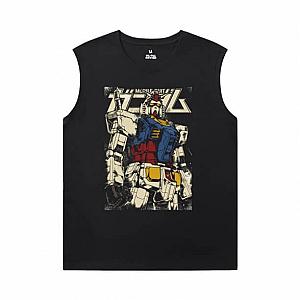 Anime Tshirt Gundam Sleeveless T Shirts For Running WS2402 Offical Merch