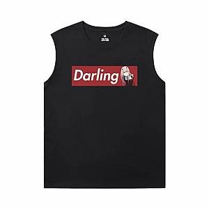 Darling In The Franxx Black Sleeveless T Shirt Mens Anime T-Shirts WS2402 Offical Merch