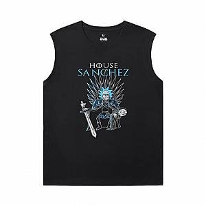 Rick and Morty Black Sleeveless Shirt Men Personalised Tee WS2402 Offical Merch