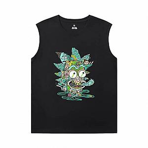 Rick and Morty Sleeveless T Shirt Mens Gym Personalised Tee Shirt WS2402 Offical Merch