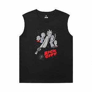 Rick and Morty Sleeveless Tee Shirts Mens Quality Tee Shirt WS2402 Offical Merch