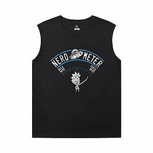 Rick and Morty T-Shirts Cotton Womens Crew Neck Sleeveless T Shirts WS2402 Offical Merch