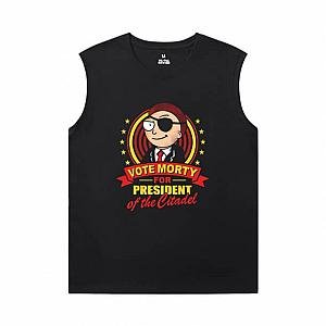 Rick and Morty Printed Sleeveless T Shirts For Mens Cotton Tee WS2402 Offical Merch