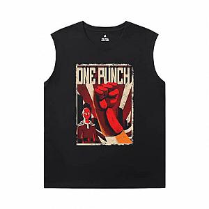 One Punch Man Sleeveless Cotton T Shirts Japanese Anime Shirt WS2402 Offical Merch