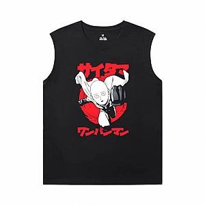 One Punch Man Boys Sleeveless Tshirt Vintage Anime T-Shirts WS2402 Offical Merch