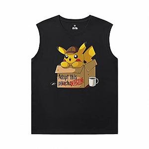 Quality Tshirts Pokemon Sleeveless Printed T Shirts Mens WS2402 Offical Merch