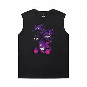 Pokemon Sleeveless Tee Shirts Mens Cotton Gengar T-Shirt WS2402 Offical Merch