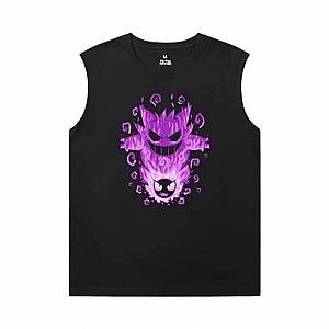 Pokemon Mens Sleeveless Tshirt Quality Gengar Tee Shirt WS2402 Offical Merch