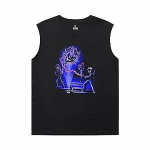 Pokemon T-Shirt Personalised Gengar Men'S Sleeveless T Shirts For Gym WS2402 Offical Merch