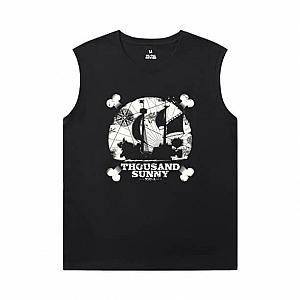 One Piece Shirt Anime Quality Sleeveless Tshirt Men WS2402 Offical Merch