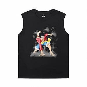 Cotton Shirts Anime One Piece Sports Sleeveless T Shirts WS2402 Offical Merch