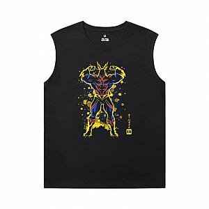 My Hero Academia Sleeveless Round Neck T Shirt Japanese Anime Cotton T-Shirts WS2402 Offical Merch