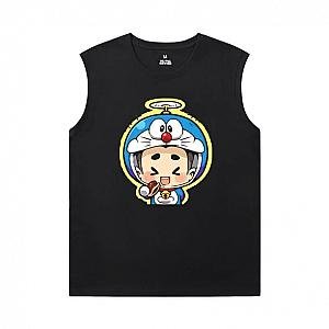 Doraemon Tee Hot Topic Sleeveless T Shirt Black WS2402 Offical Merch