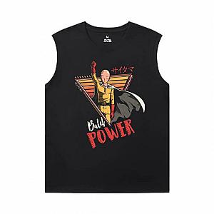 One Punch Man Sleeveless Round Neck T Shirt Hot Topic Anime Tee WS2402 Offical Merch