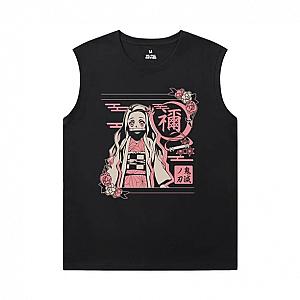 Demon Slayer Tees Anime Cotton Mens Sleeveless Tshirt WS2402 Offical Merch