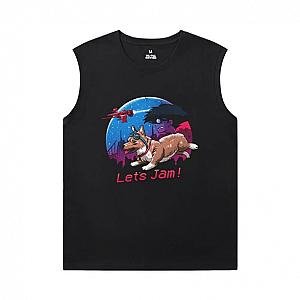 Quality Tshirts Cowboy Bebop Sleeveless T Shirt Black WS2402 Offical Merch