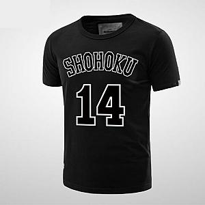 Slam Dunk Mitsui Hisashi Black tshirt for Men WS2402 Offical Merch