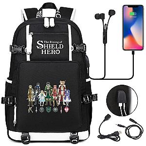 Shield Hero Backpack: Shield Hero Character Printed Backpack