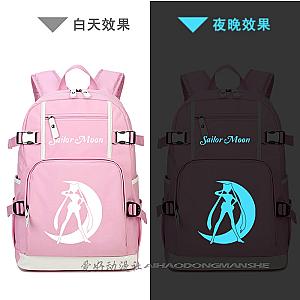 Sailor Moon Backpack: Pink Luminous Sailor Moon backpack