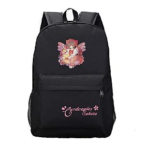 Cardcaptor Sakura Backpack : Cute Kinomoto Sakura Black Backpack