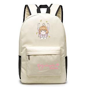 Cardcaptor Sakura Backpack : White Backpack Sakura Cardcaptor