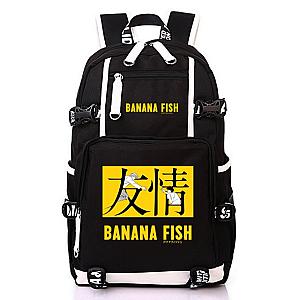 Banana Fish Backpack: Banana Fish Classic Black Backpack