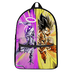 Dragon Ball Super Backpacks -  Goku And Frieza Teaming Up Dope Backpack  SAI0505