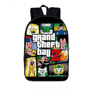 Dragon Ball Z Backpacks -  Grand Theft Ball Z Fan Art Design Handy Backpack Bag  SAI0505