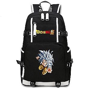 Dragon Ball Super Backpacks -  Son Goku Super Saiyan 5 Form Black Backpack Bag SAI0505