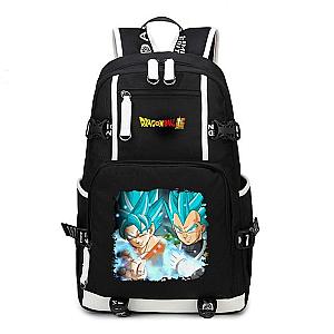 Dragon Ball Super Backpacks - SSGSS Son Goku And Vegeta Backpack SAI0505