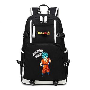 Dragon Ball Super Backpacks - SSGSS Son Goku Black Backpack Bag SAI0505