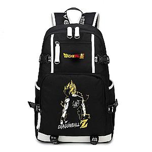 Dragon Ball Z Backpacks -  Son Goku&#039;s Silhouette Yellow Aura Backpack Bag SAI0505