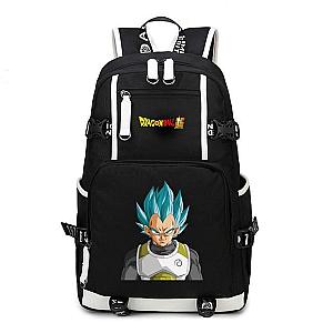 Dragon Ball Z Backpacks -  Vegeta Super Saiyan Blue Gray Battle Suit Backpack SAI0505