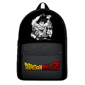 Dragon Ball Z Backpacks -  Goku Black And White Emblem Canvas Backpack SAI0505