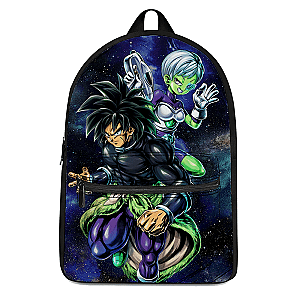 Dragon Ball Super Backpacks -  Broly Cheelai Awesome Art Canvas Backpack  SAI0505