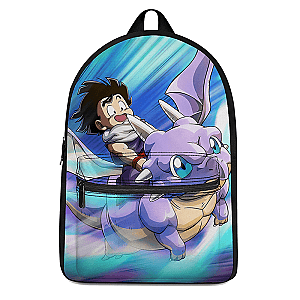 Dragon Ball Z Backpacks -  Happy Kid Gohan Flying Fantastic Backpack SAI0505