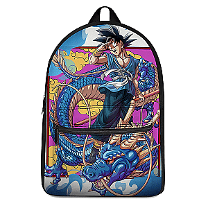 Dragon Ball Z Backpacks -  Kakarot With Blue Shenron Awesome Backpack SAI0505