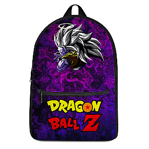 Dragon Ball Z Backpacks -  Trippy Universe Goku SSJ3 Awesome Purple Backpack SAI0505