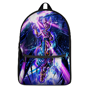 Dragon Ball Backpacks -  God Of Destruction Beerus With Ball Of Energy Backpack SAI0505