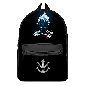 Dragon Ball Z Backpacks -  Vegeta SSGSS Saiyan Family Crest Awesome Backpack SAI0505