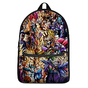 Dragon Ball Super Backpacks -  Family Of Characters Fantastic Canvas Backpack  SAI0505