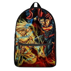 Dragon Ball Backpacks -  Son Goku Versus Superman Fantastic Backpack SAI0505