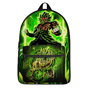 Dragon Ball Backpacks -  Legends Broly The Legendary Saiyan Green Backpack SAI0505