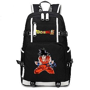 Dragon Ball Super Backpacks -  Son Goku Super-Heavy Training Outfit Black Bag SAI0505